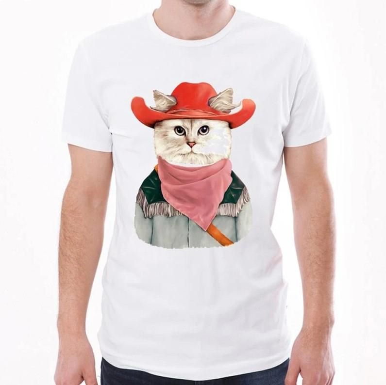 Hauska Rodeo-kissan T-paita